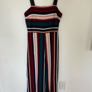 Striped jumpsuit